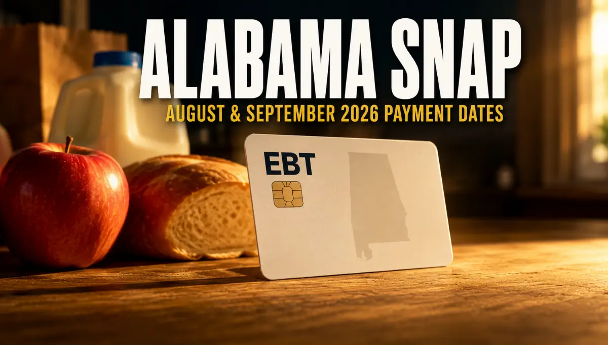 Alabama SNAP payment schedule 2026 EBT card and grocery deposit dates