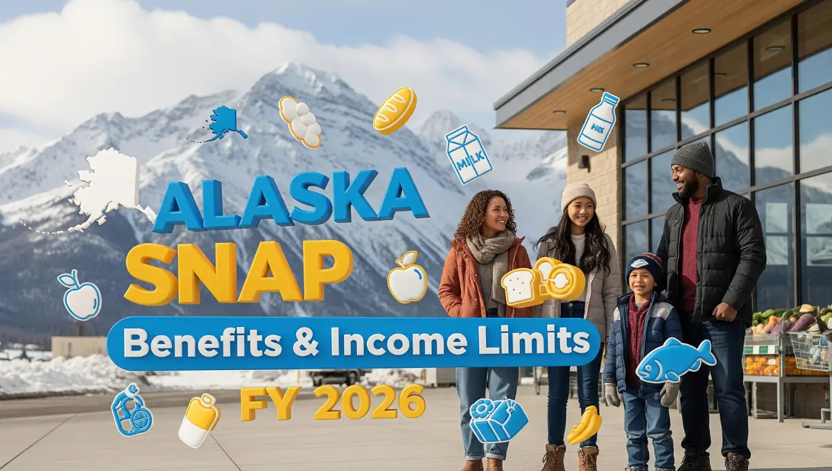 Alaska SNAP income limits 2026 family eligibility guide with benefit amounts