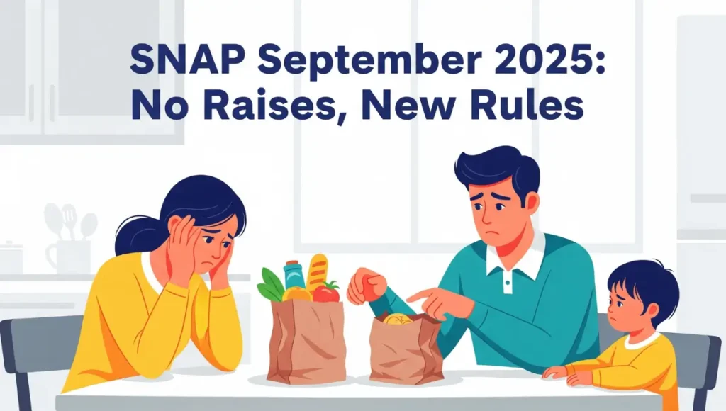 SNAP September 2025 rule changes and no raises update