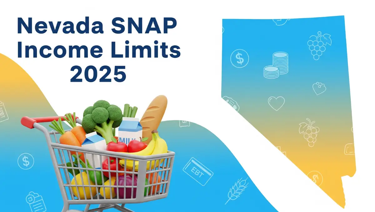 Nevada SNAP income limits 2025 chart with benefits and eligibility guide