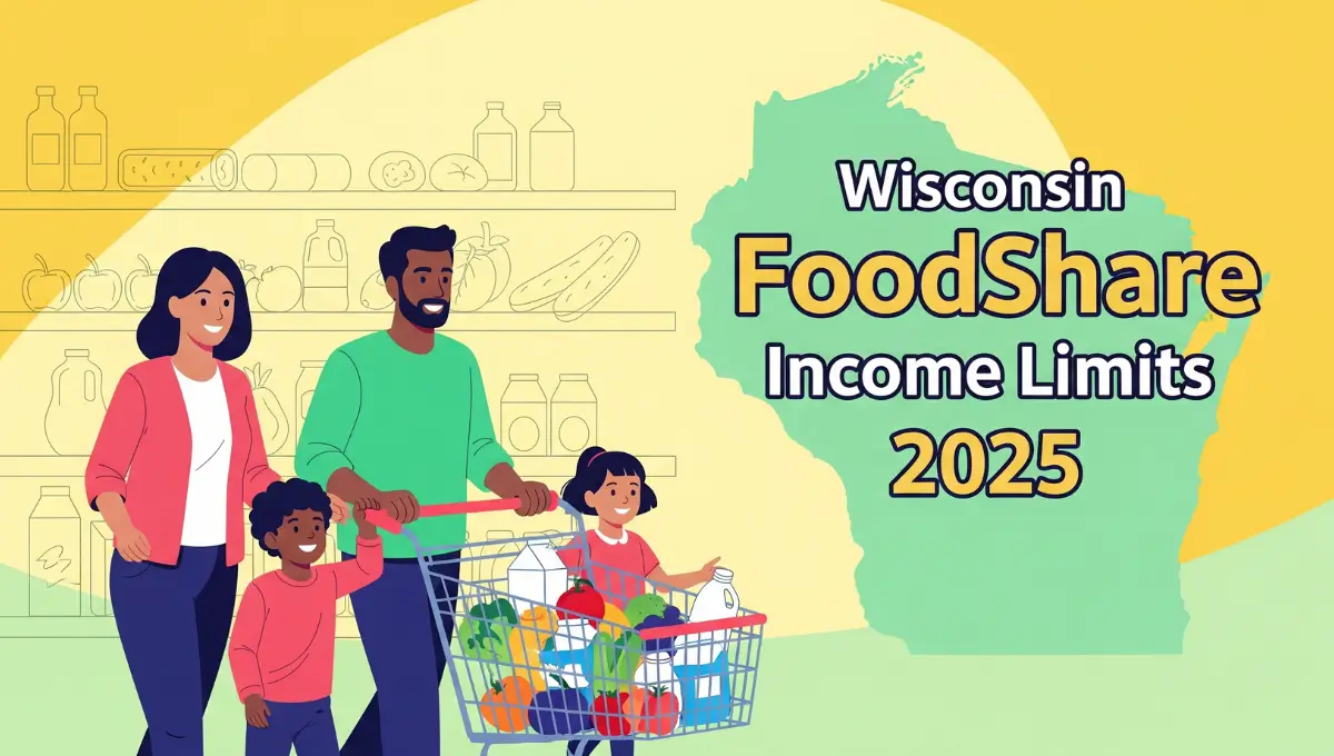 Wisconsin FoodShare income limits and SNAP eligibility chart for 2025