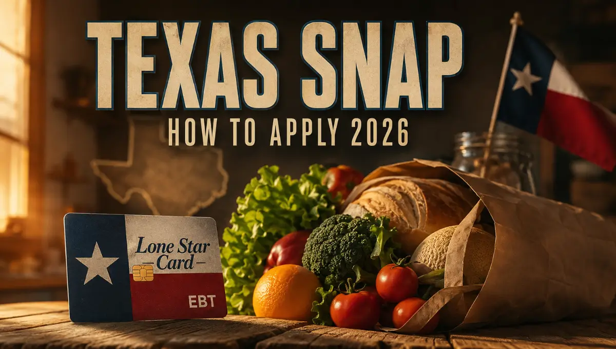 How to apply for SNAP in Texas 2026 - step-by-step guide for food stamp benefits and Lone Star Card