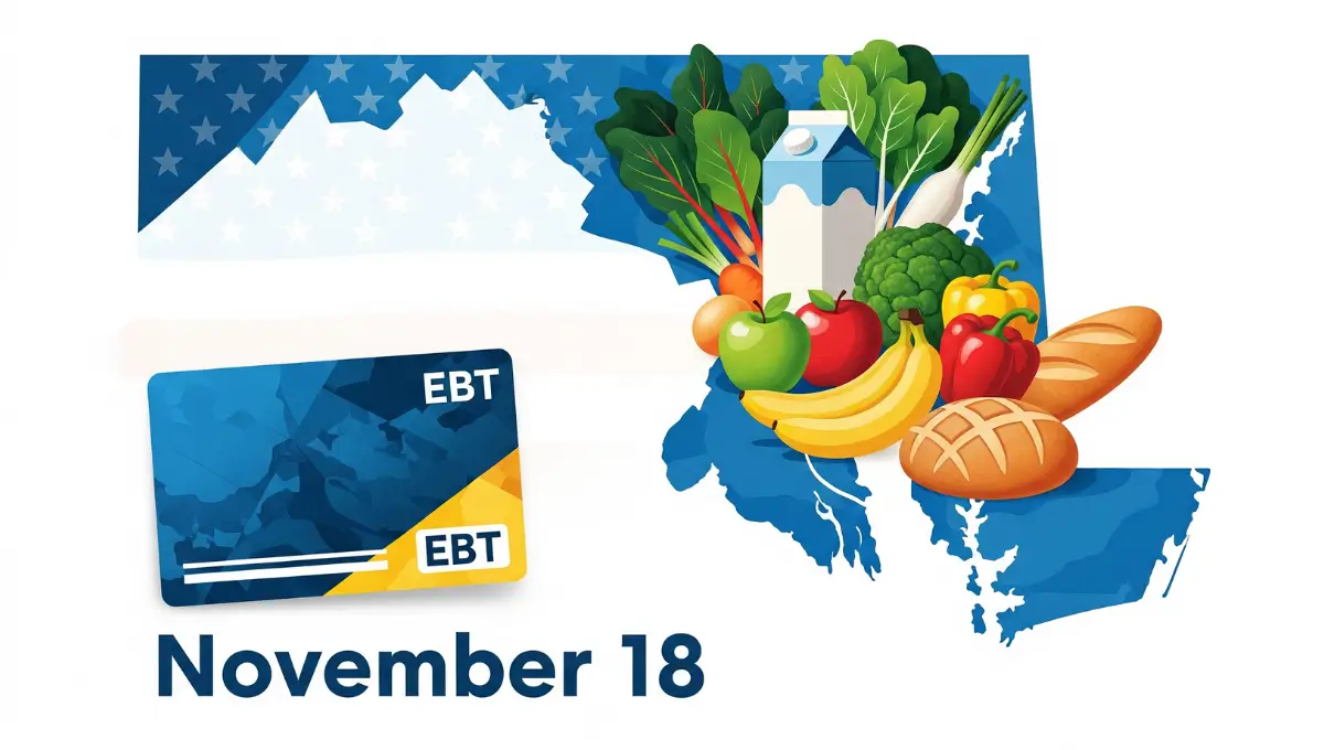 Maryland SNAP benefits resume November 18 2025 with full 100 percent payments and EBT card grocery assistance