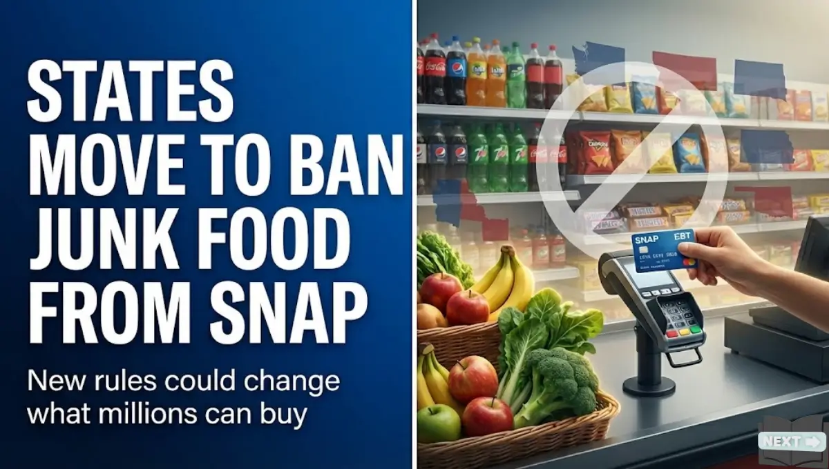 States propose restricting junk food purchases like soda and candy under SNAP benefits