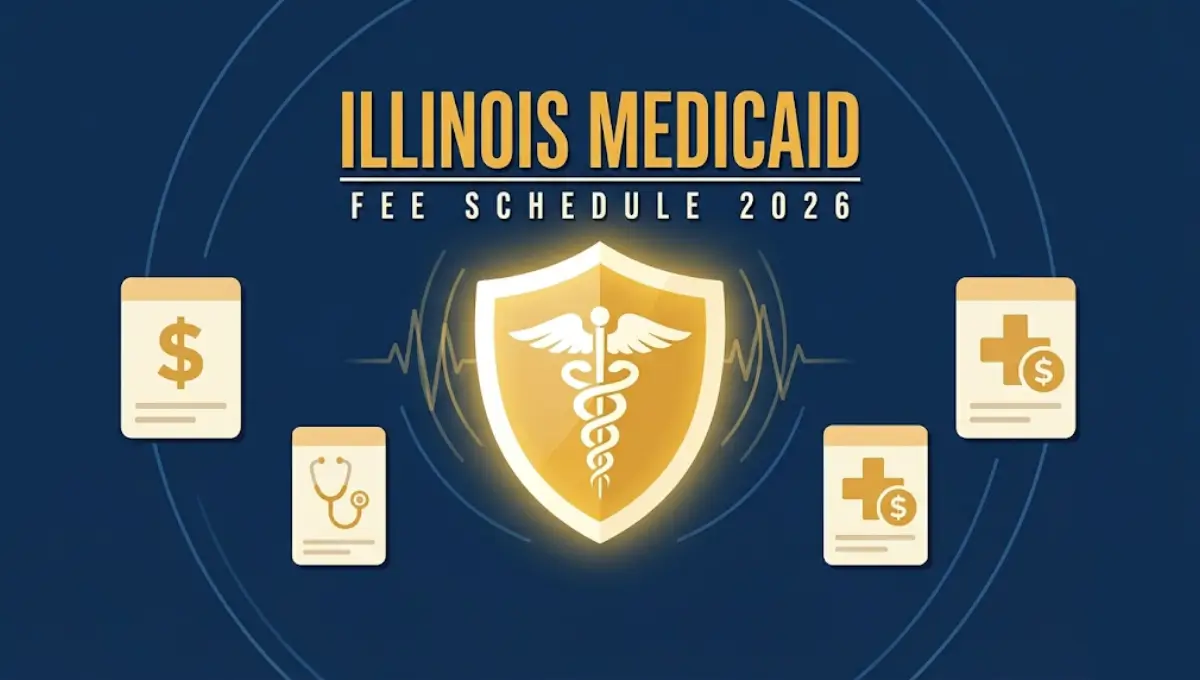 Illinois Medicaid fee schedule 2026 rates and provider reimbursement guide