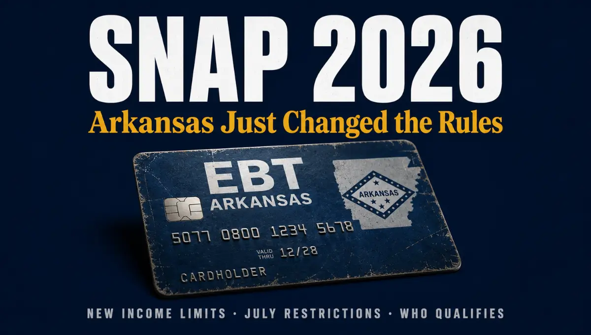 Arkansas SNAP eligibility 2026 — updated income limits, new food restrictions starting July 1, and EBT card rules for Arkansas residents