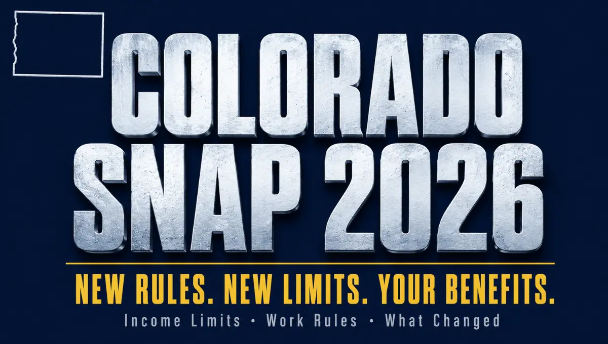 Colorado SNAP eligibility 2026 – income limits, work requirements, and new rules for food stamp benefits
