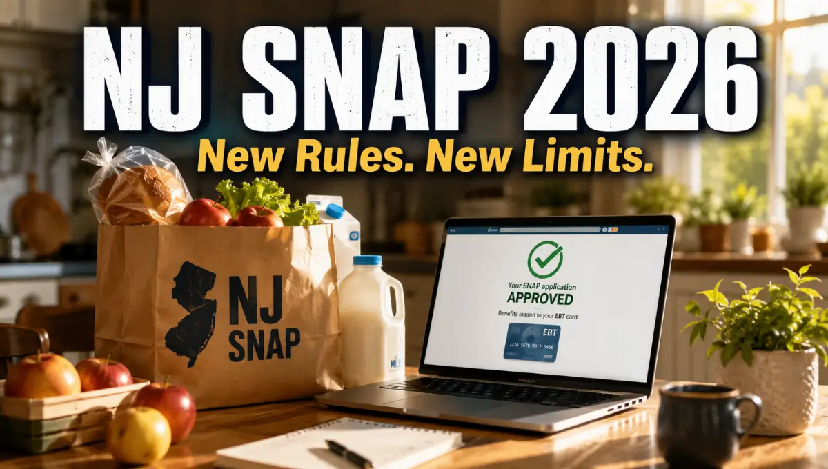 New Jersey SNAP eligibility 2026 income limits and work requirements guide