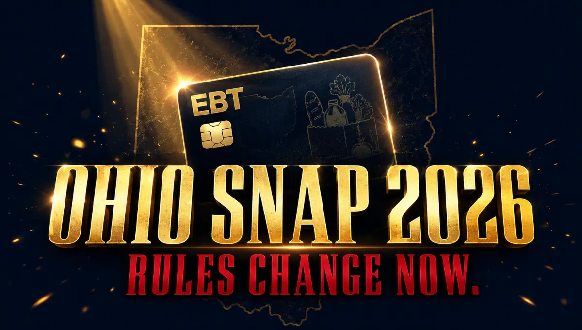 Ohio SNAP eligibility 2026 new rules and EBT card changes