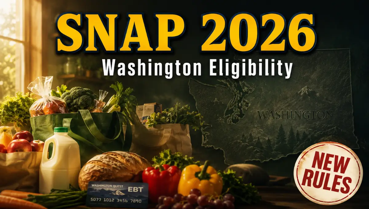 Washington SNAP Basic Food eligibility 2026 income limits and new work requirements